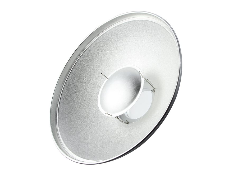 42 cm silver beauty dish with honeycomb grid