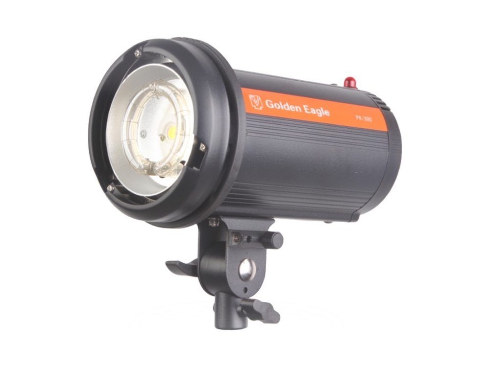 FX300 studio monolight, front view