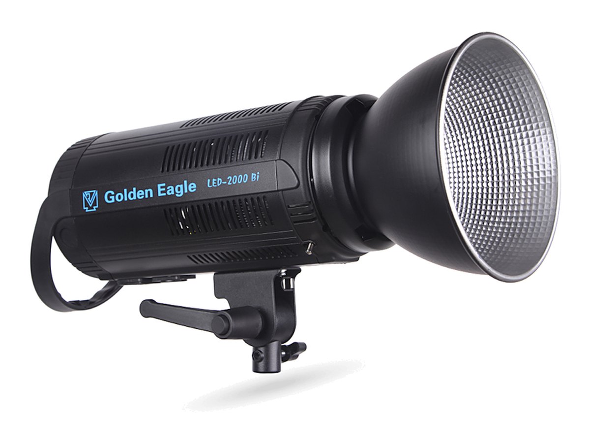 LED 2000Bi with standard reflector, side profile